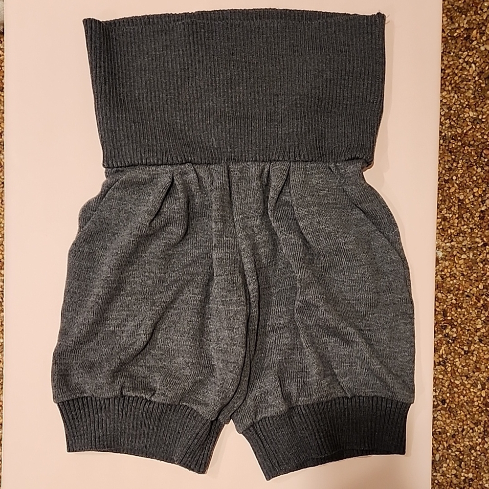 Patrizia Pepe Women's Gray Knit Shorts